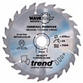 TREND WAVEFORM BLADE 184MM X 24 T X 20MM BORE